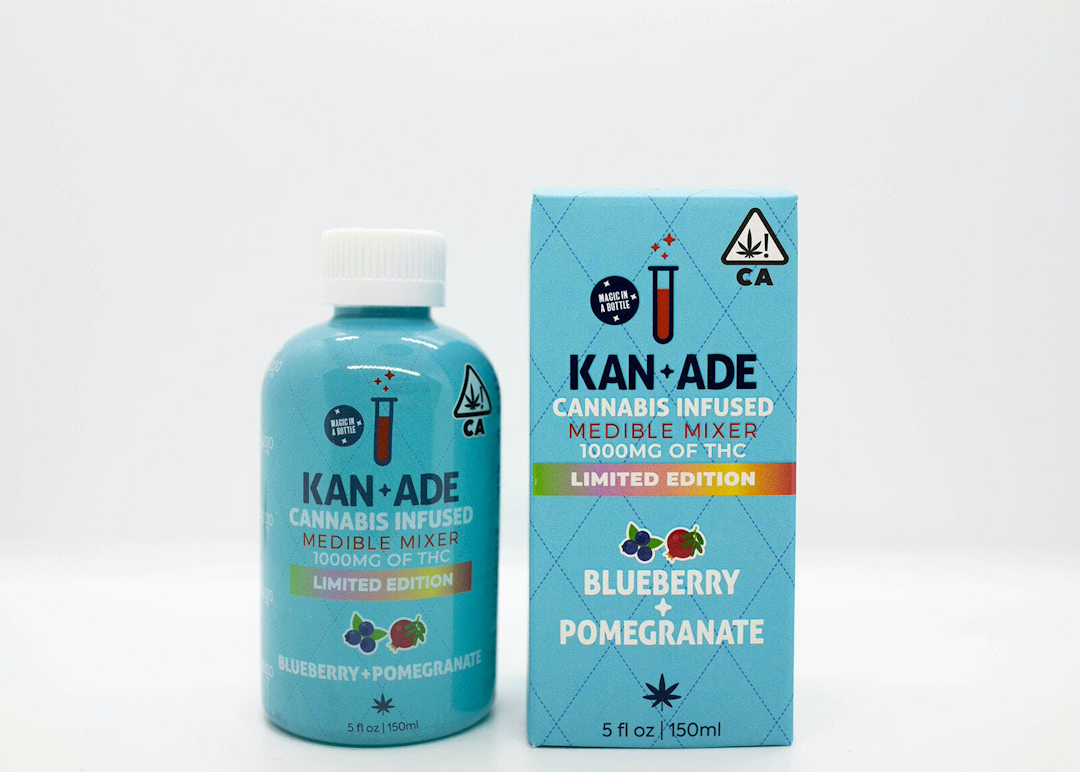 KAN+ADE - Blueberry Pomegranate Mixer - 1000mg - Tincture image 1