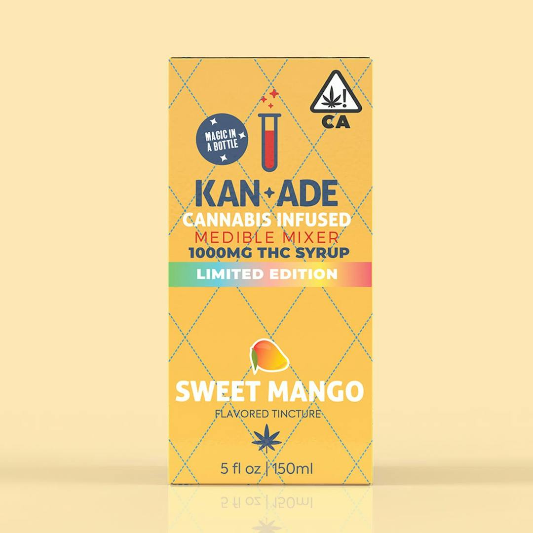KAN+ADE - Sweet Mango Mixer - 1000mg - Tincture image 1