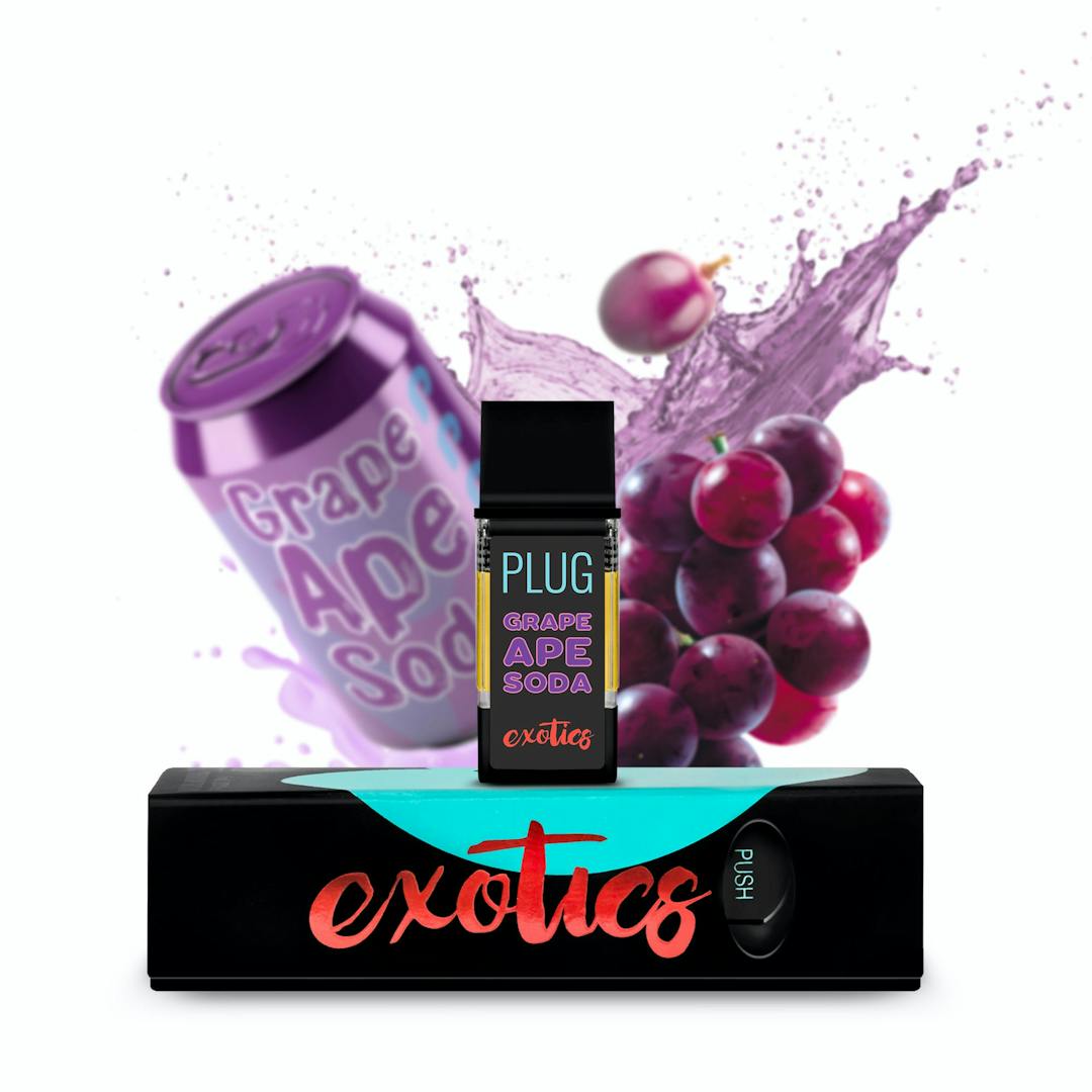 PLUG PLAY - Grape Ape Soda - 1g - Vape image 1