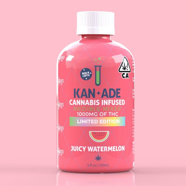 KAN+ADE - Juicy Watermelon Mixer - 1000mg - Tincture image 1