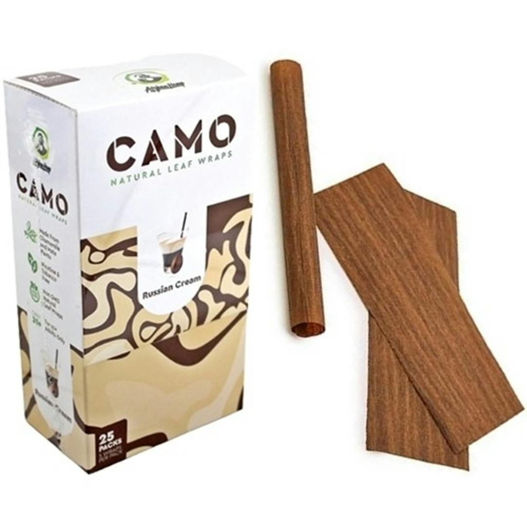 CAMO - Russian Cream 5-Pack Rolling Wraps - Non Cannabis image 1