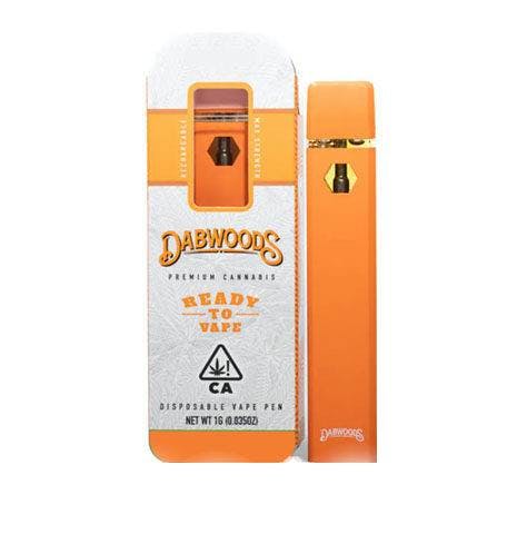 DABWOODS - Grapes N Cream Live Resin All-In-One - 1g - Vape image 1
