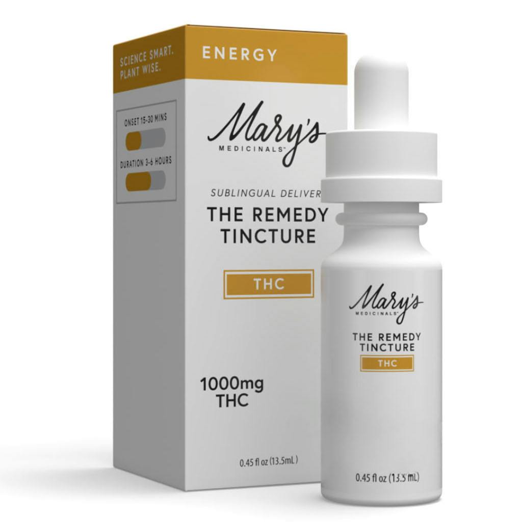 MARY'S MEDICINALS - THC Remedy Energy - 1000mg - Tincture image 1