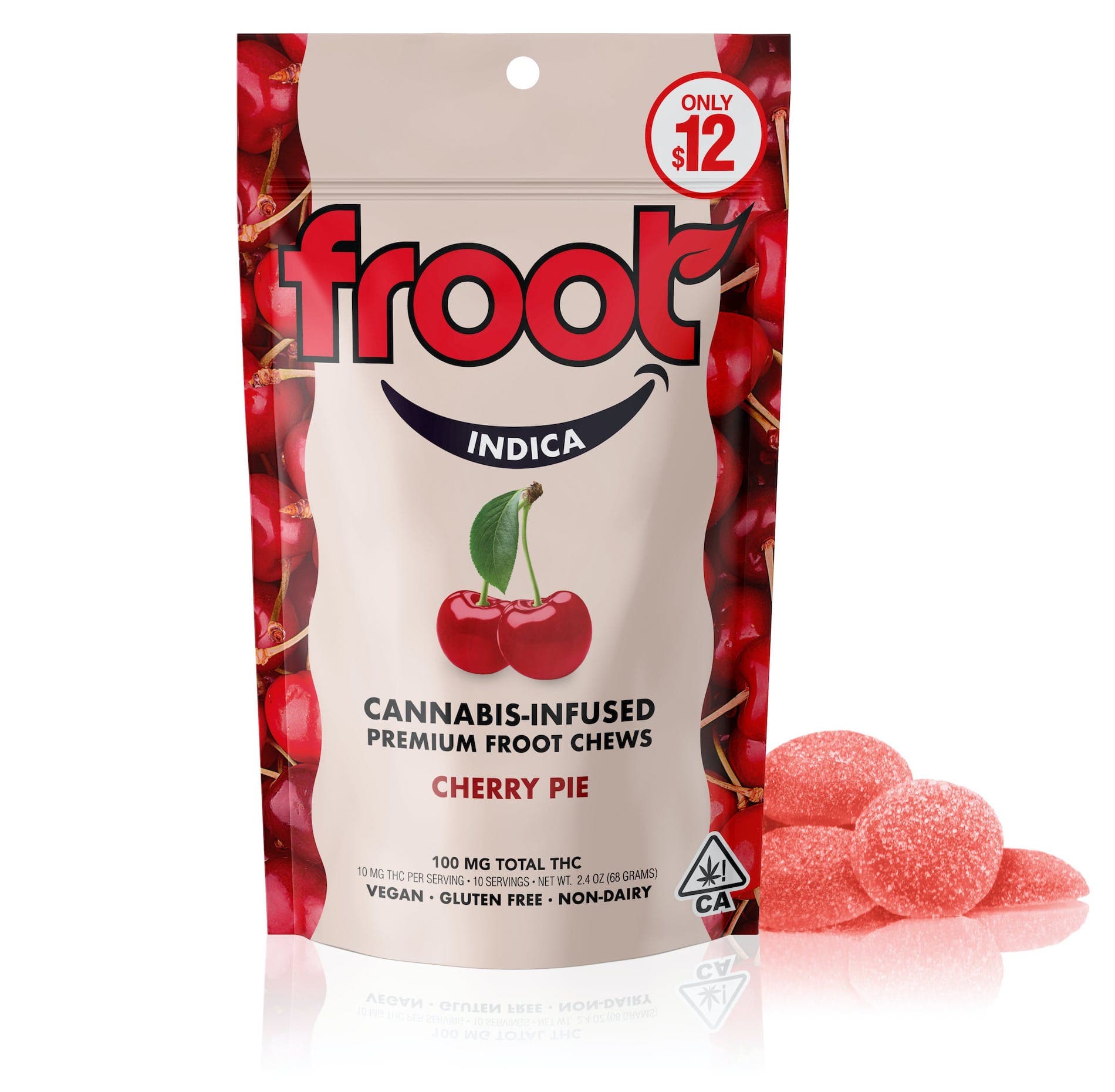 FROOT - Cherry Pie Gummies - 100mg - Edible