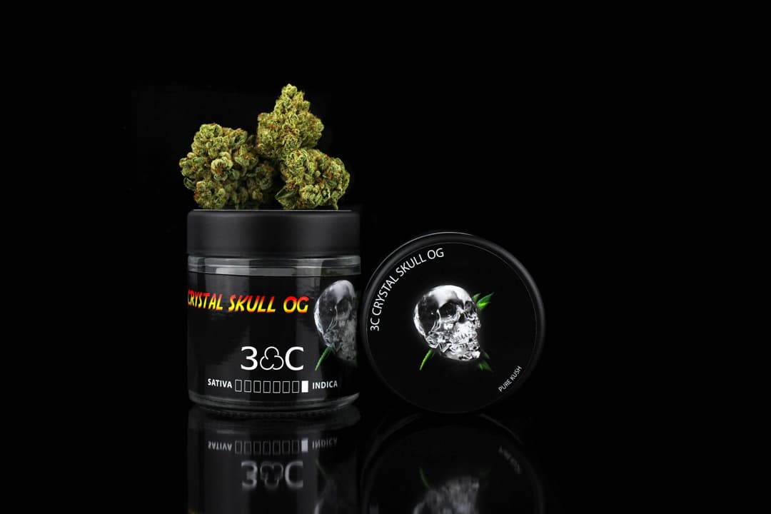 3C FARMS - Crystal Skull OG - 3.5g - Flower