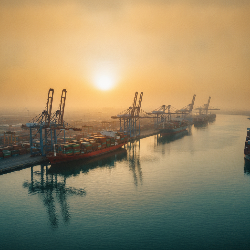The Port of Long Beach