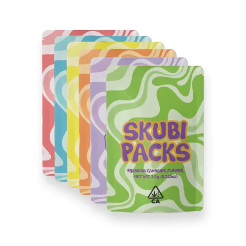 SKUBI PACKS - Blueberry Caviar - 3.5g - Flower