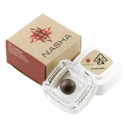 NASHA - Strawberry Pop Indica Red Pressed Hash - 1.2g - Concentrate
