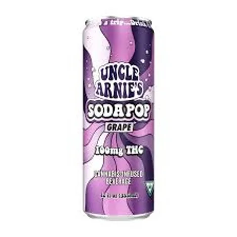 UNCLE ARNIE'S - Grape Soda Pop - 100mg - Drink